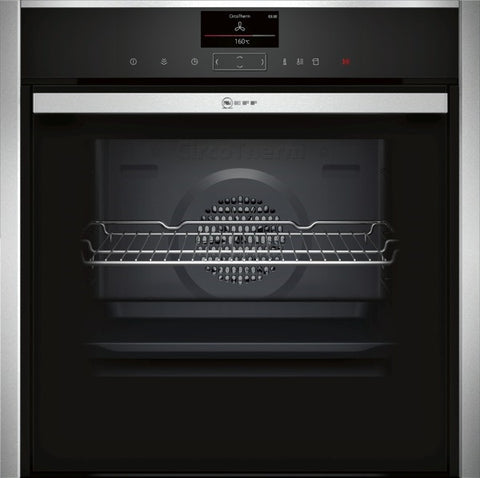 B47FS34N0B FullSteam combination oven Stainless steel