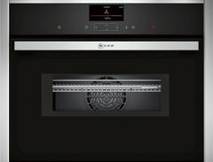 Compact oven with microwave C17MS32N0B Stainless steel