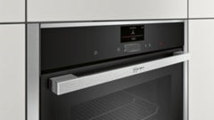Compact oven with microwave C17MS32N0B Stainless steel