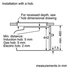 Compact steam oven C18FT34N0B Stainless steel