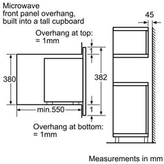 Series 3 C54L60S3GB Microwave oven Black