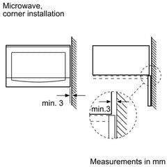 Series 3 C54L60S3GB Microwave oven Black