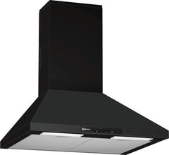 Series 1 D66B21S0GB Chimney hood Black