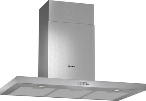 D79SR22N0B Extra wide island chimney hood Stainless steel