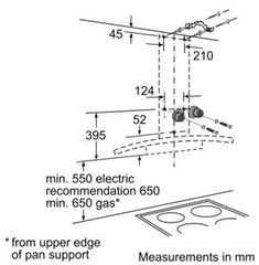 D86GR22N0B Chimney hood Stainless steel