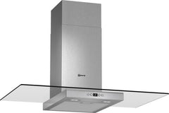 D89EH52N0B Chimney hood Stainless steel with glass canopy sides