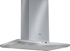 Exxcel island chimney hood DIB091U51B brushed steel