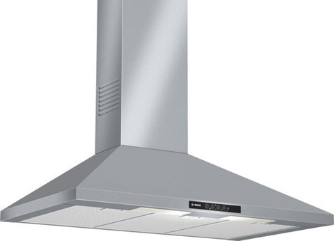 Classixx Chimney extractor hood DWW09W450B brushed steel