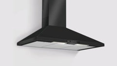 Classixx Chimney extractor hood DWW09W460B Black