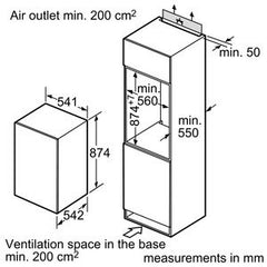 G1524X7GB Built-in freezer