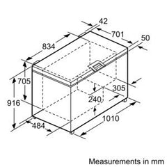 GCM24AW20G Chest Freezer