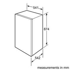 Built in/under freezer GID18A20GB