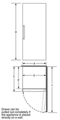 Upright freezer GSV29VW31G Low frost