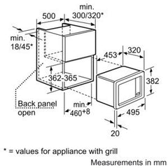 H53W50S3GB Microwave oven Black