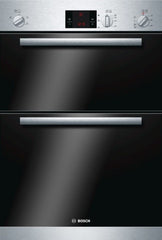 HBM13B151B brushed steel Built-in double multifuction oven