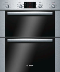 Classixx Built-under double multi-function oven HBN43B250B brushed steel