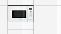 HMT75M624B White Compact microwave oven