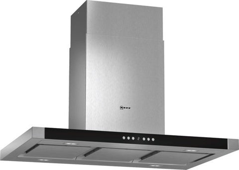 I79ML86N0B Island chimney hood Stainless steel