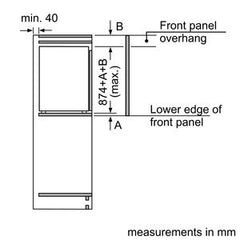 Built-in fridge KI1213F30G