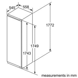 Built-in fridge KI1813F30G