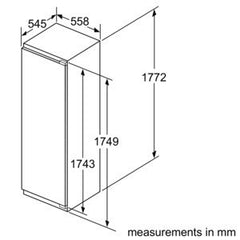 Built-in fridge KI2823F30G Easy Installation