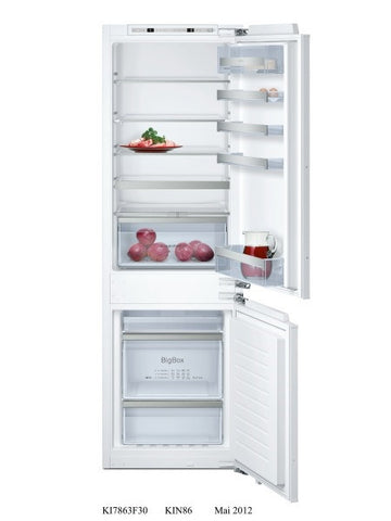 Built-in fridge/freezer KI7863D30G noFrost freezer