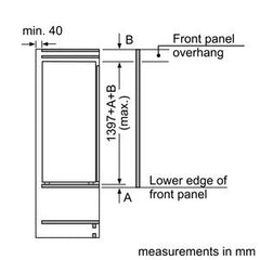 Built-in fridge KI8513D30G