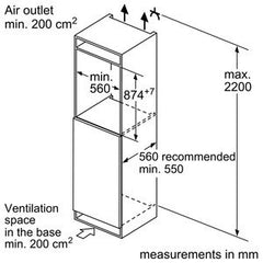 Built-in fridge KIR21VS30G