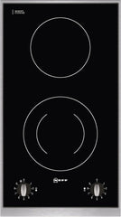 N14K30N2 Ceramic hob Black ceramic glass trimmed with stainless steel