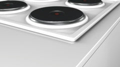 4 zone sealed plate electric hob NCT612C01 white4 zone sealed plate electric hob NCT612C01 white