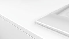 Classixx 4 burner gas hob PCP612B90E white