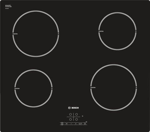 Classixx 4 zone ceramic induction hob PIA611B68B black glass