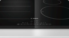 Logixx 4 zone ceramic induction hob PIN651F17E black glass