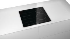 Logixx PIN675N17E black glass with stainless steel trim