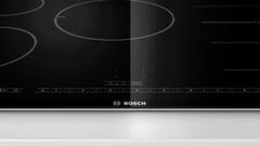 Logixx PIP875N17E black glass with stainless steel trim
