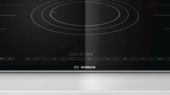Logixx PIZ975N17E black glass with stainless steel trim