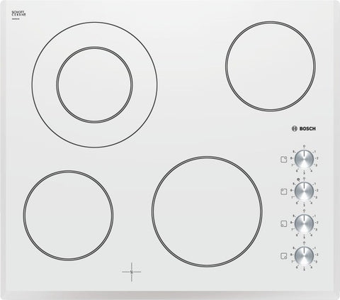 Classixx 4 zone Quick-Therm hob PKF659C17E frameless premium white