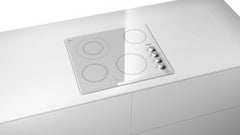 Classixx 4 zone Quick-Therm hob PKF659C17E frameless premium white