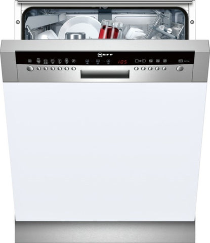 Standard Dishwasher, 60cm S41M63N1GB stainless steel Semi integrated