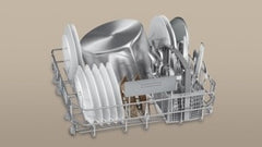 Dishwasher, 60cm, Standard S51M53X1GB Stainless steel colour Fully integrated
