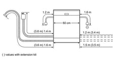 Dishwasher, 60cm, Standard S51M69X3GB stainless steel Fully integrated
