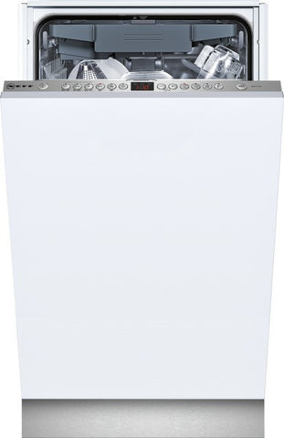 S58T69X1GB stainless steel Slimline Dishwasher 45cm Fully integrated