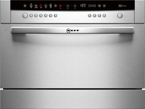 Dishwasher, Compact S65M63N1GB stainless steel In Line built-in dishwasher