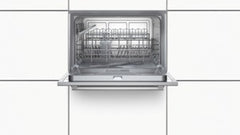 Dishwasher, Compact S65M63N1GB stainless steel In Line built-in dishwasher