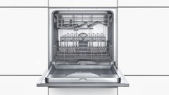 Dishwasher, Compact S66M63N1GB stainless steel In Line built-in dishwasher
