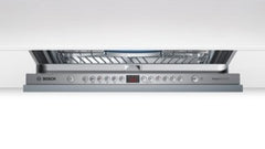Dishwasher 60cm - 86.5cm, ActiveWater SBV65E00GB brushed steel Fully integrated