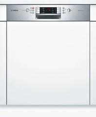 SMI65P15GB brushed steel ActiveWater Dishwasher 60cm Semi integrated