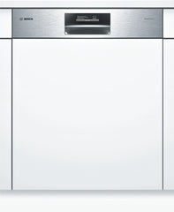 Dishwasher 60cm , ActiveWater SMI69T25UK brushed steel Semi integrated
