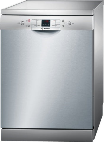 Dishwasher 60cm , ActiveWater SMS40A18GB silver Freestanding