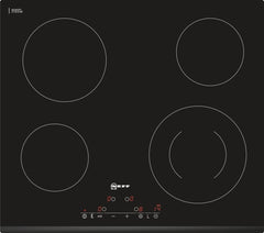 T11D41X2 Ceramic hob Black ceramic glass